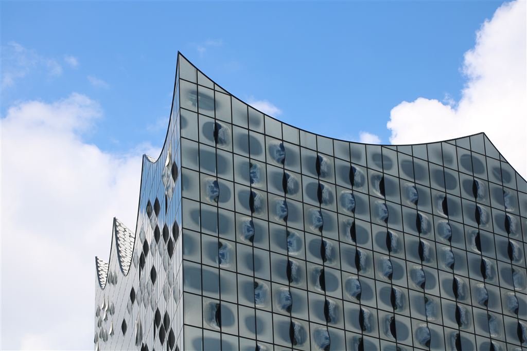 Elbphilharmonie Dachspitze in 110 m Höhe
